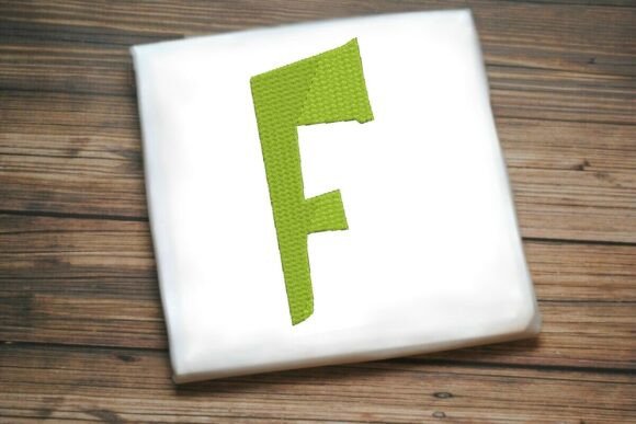 Alphabet Letter F Machine Embroidery Design Review