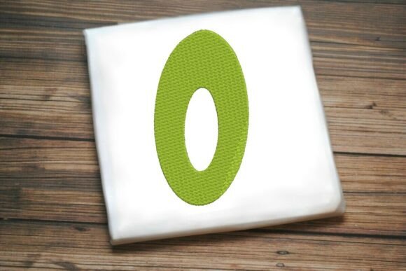 Alphabet Letter O Machine Embroidery Design Review
