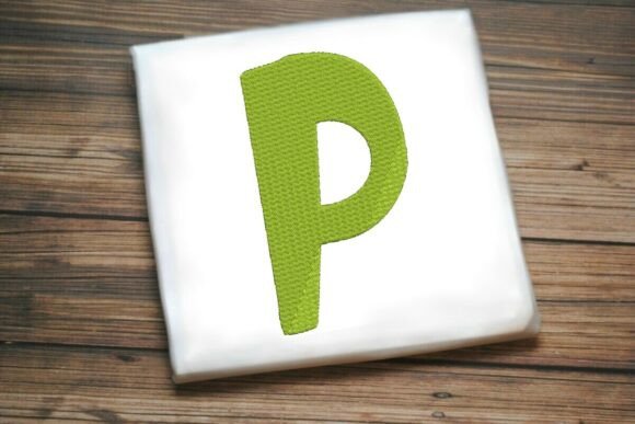Alphabet Letter P Machine Embroidery Design Review