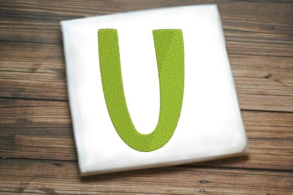 Alphabet Letter U Machine Embroidery Design Review
