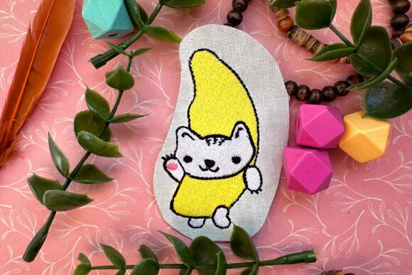 Banana Cat Machine Embroidery Review