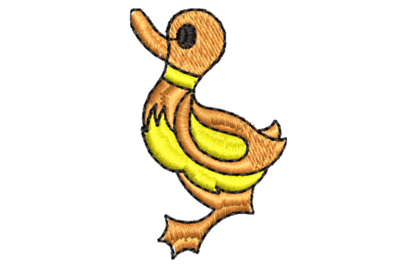 Cute Little Duck Embroidery Design Review