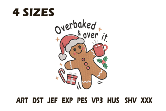 Overbaked Gingerbread Embroidery Design Review