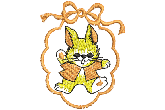 Rabbit in Brown Sweater Embroidery Review