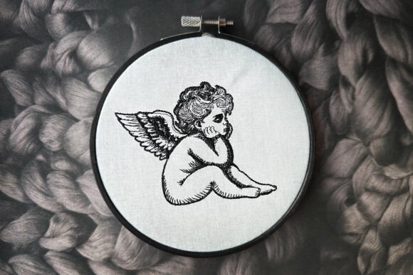 Sad Baby Angel Machine Embroidery Design Review