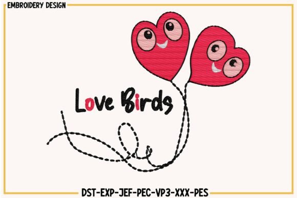 Valentine Love Birds Embroidery Design Review