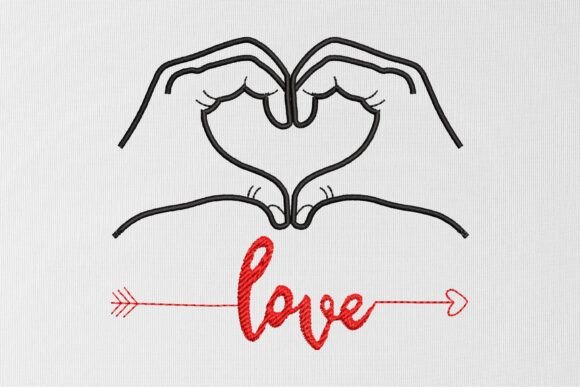 Valentine s Love Hand Embroidery Design Review