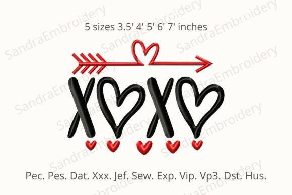 Xo Xo Embroidery Design Review for Boutique Apparel